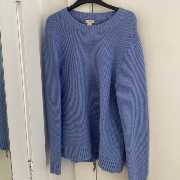 J Crew Blue Sweater - Picture 2 of 4